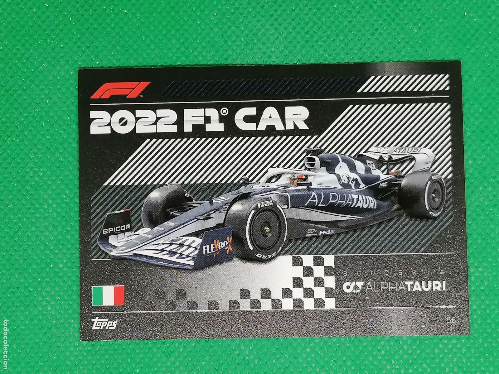 Trading Cards: 56 CAR ALPHATAURI ⚽ FORMULA 1 F1 TURBO ATTAX 2022 ⚽