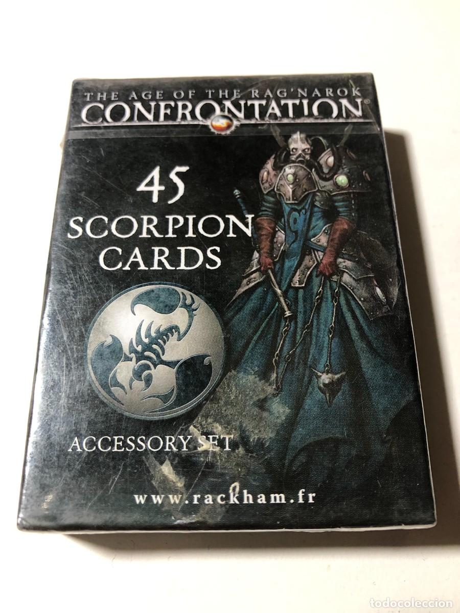 CONFRONTATION 45 SCORPION CARDS precintadas