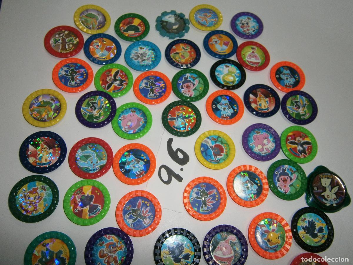 Trading cards: GRAN LOTE DE TAZOS CROMOS POKEMON - Foto 3