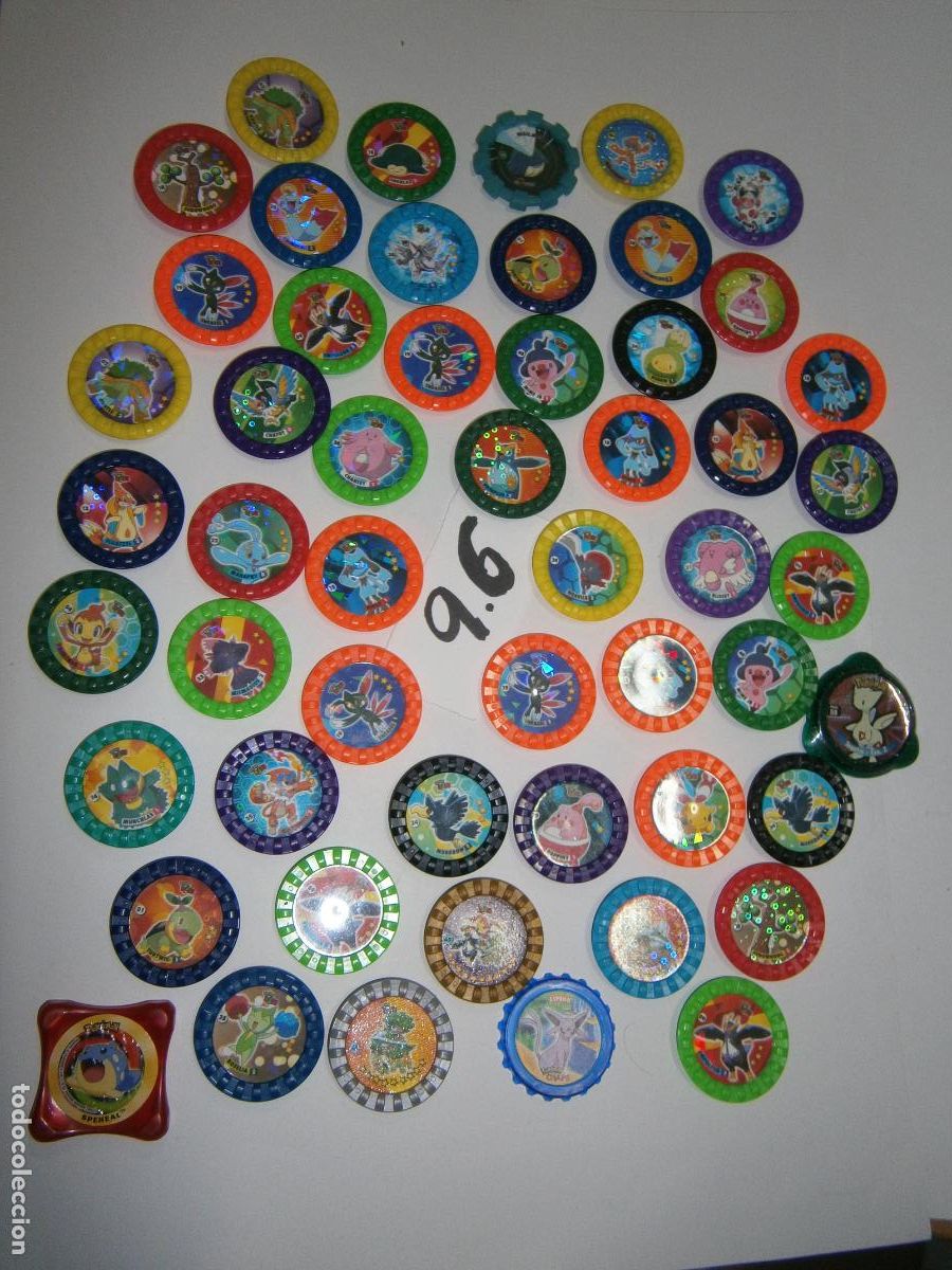 Trading cards: GRAN LOTE DE TAZOS CROMOS POKEMON - Foto 1
