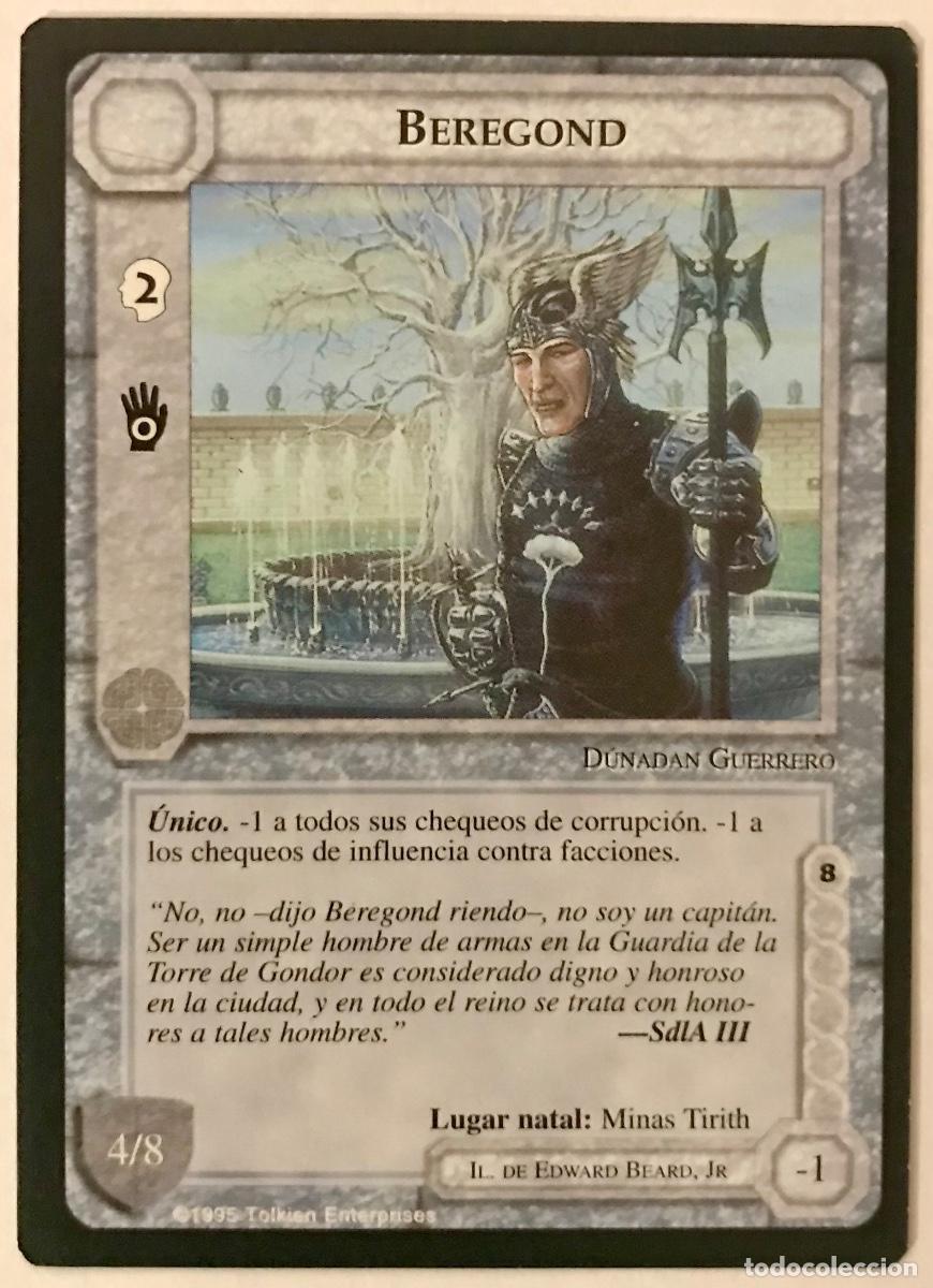 Trading cards: El se&ntilde;or de los anillos - The Wizards Limited - Berengond