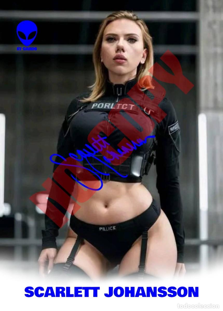 Figurine Collezionabili: SCARLETT JOHANSSON, HOT IMAGINETION /100. ET CARD