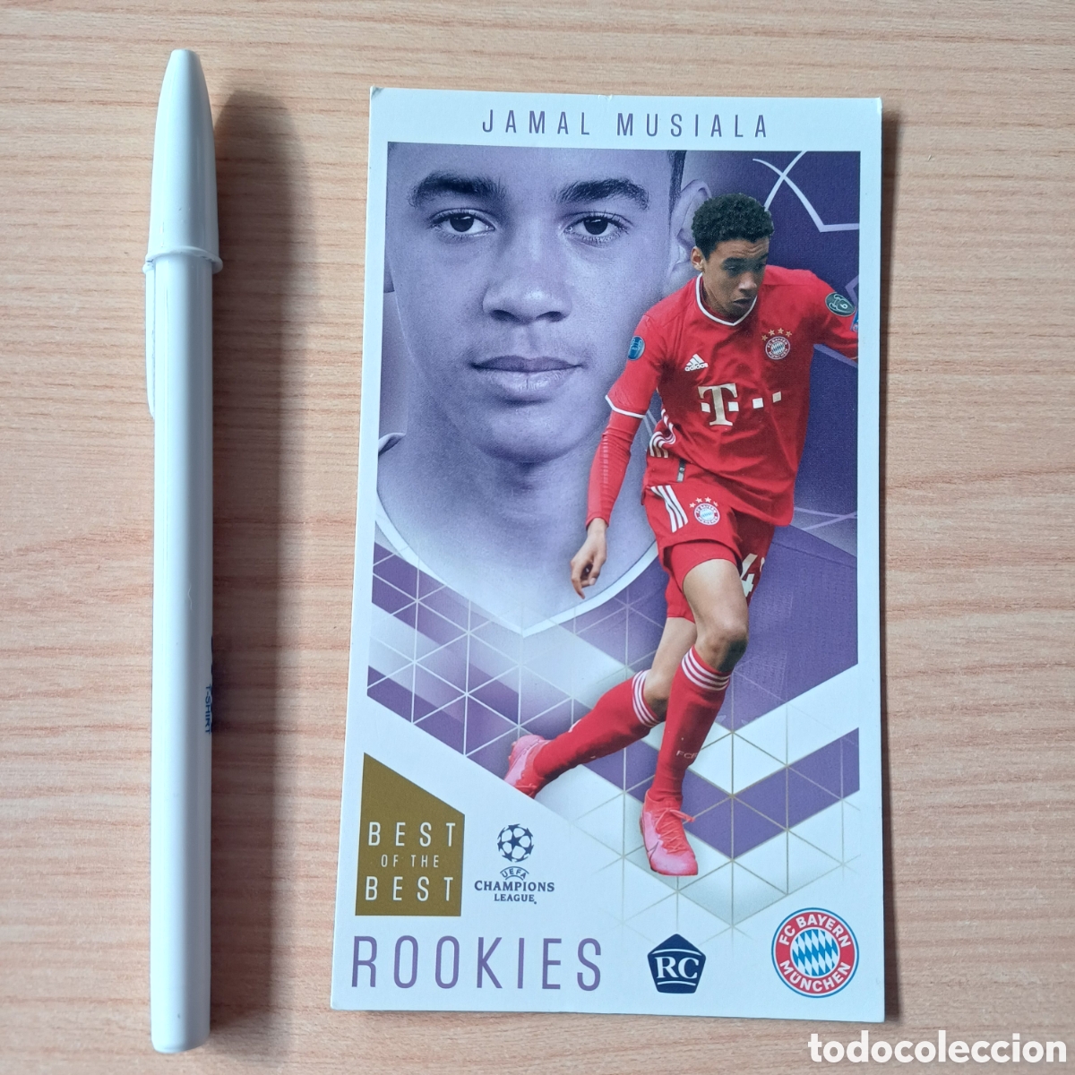 Figurine Collezionabili: #47 JAMAL MUSIALA FC BAYERN MUNCHEN ROOKIES TOPPS BEST OF THE BEST 2020/21