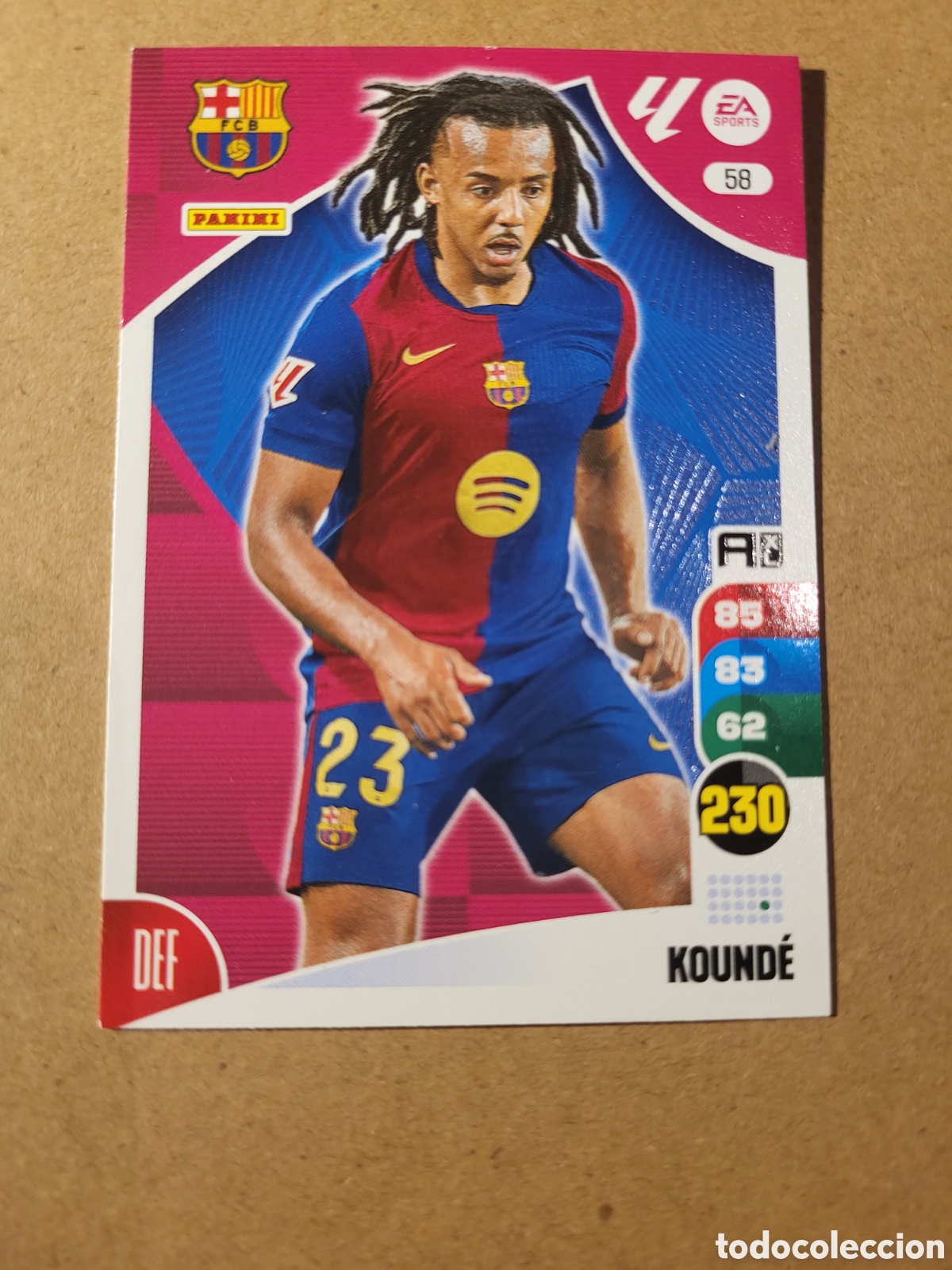 Trading cards: 58 Kounde / Adrenalyn XL 2024 - Foto 1
