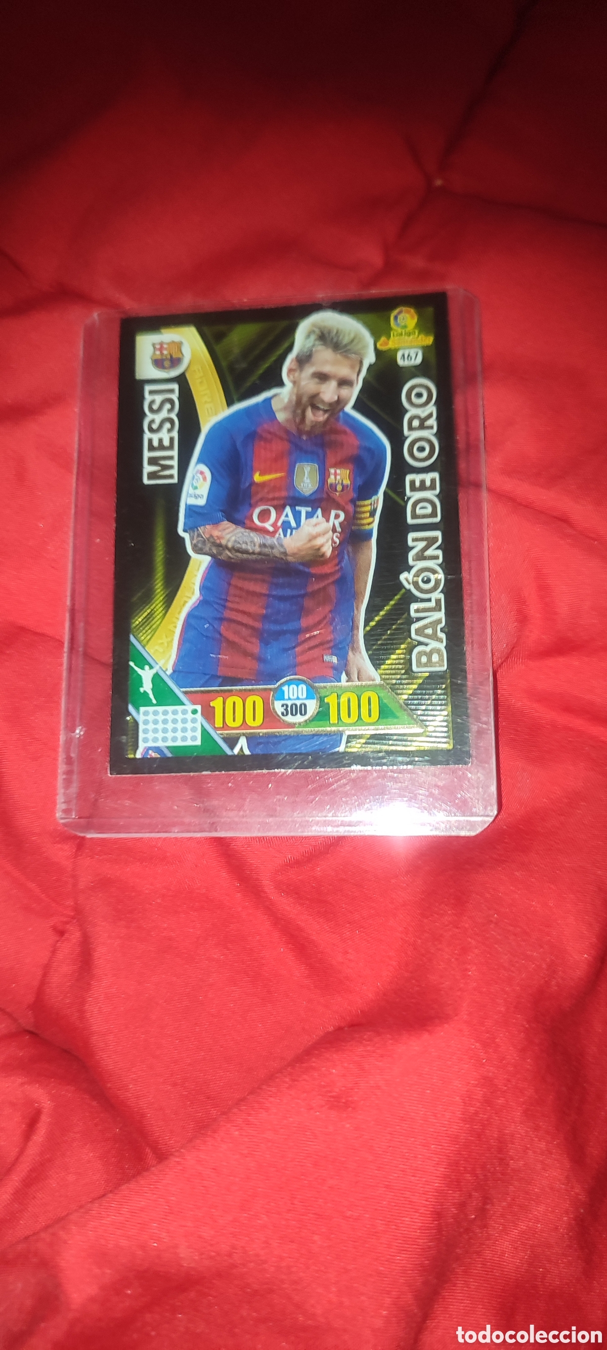 Trading cards: Messi bal&oacute;n de oro 467 Panini 2016/17 - Foto 1