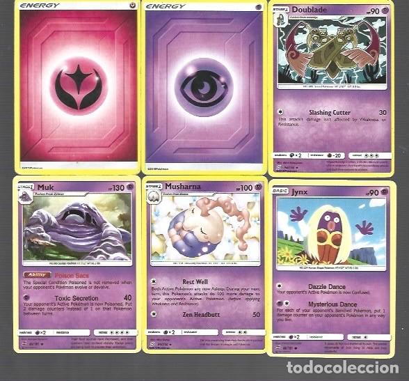 Trading cards: SEIS CROMO DE POK&Eacute;MON BASICO A&Ntilde;O 2019 - Foto 1
