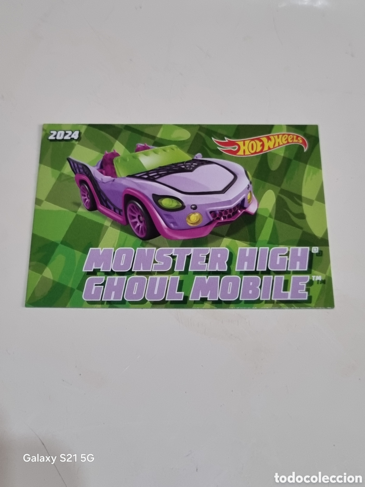 Trading Cards: 169 - MONSTER HIGH GHOUL MOBILE , HOTWHEELS EN LA CARRETERA PANINI 2025