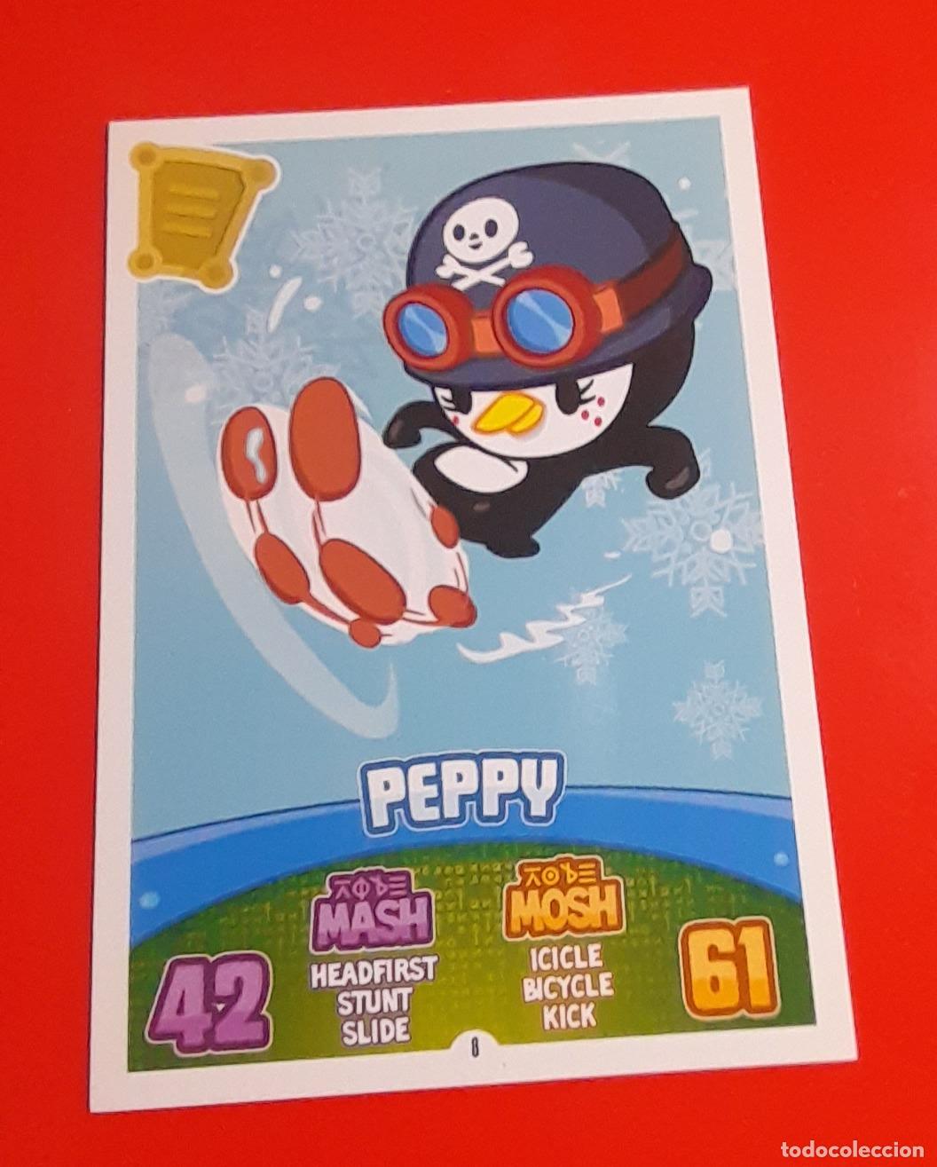 Trading cards: 8 - Peppy - TOPPS - MOSHI MONSTERS MASH UP Series 3: CODE BREAKERS (2012) - Foto 1