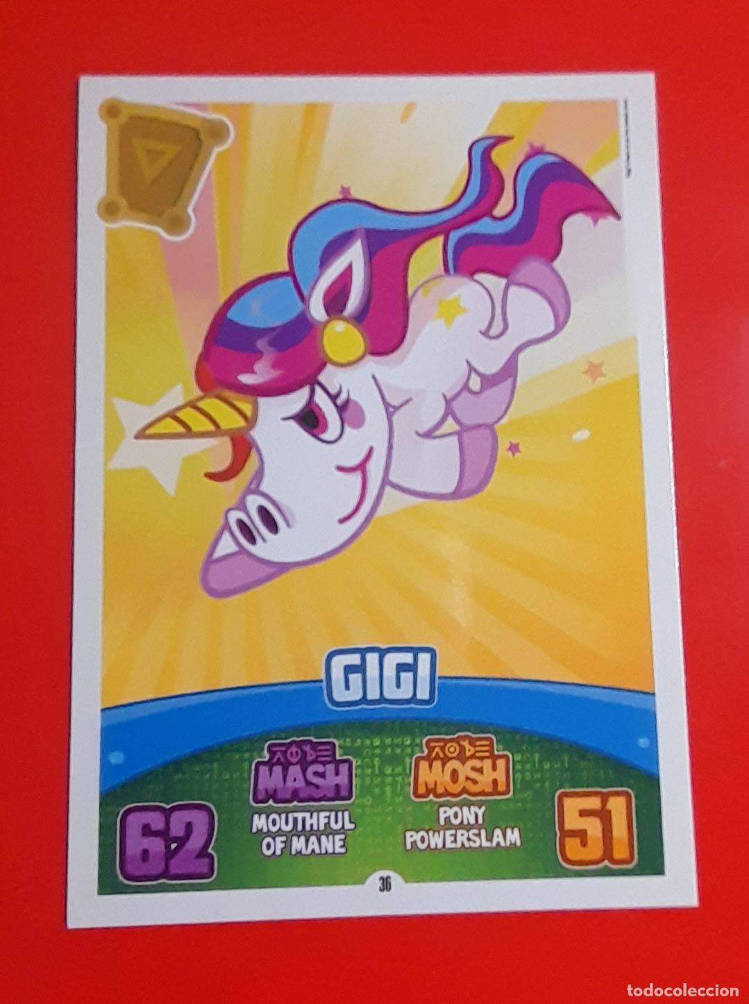 Trading cards: 36 - Gigi - TOPPS - MOSHI MONSTERS MASH UP Series 3: CODE BREAKERS (2012) - Foto 1