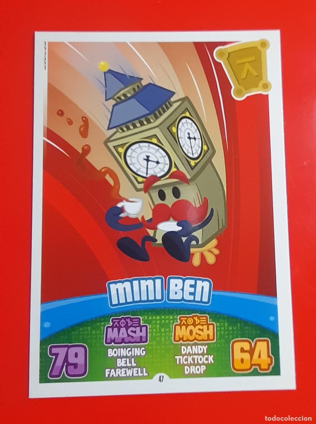 Trading cards: 47 - Mini Ben - TOPPS - MOSHI MONSTERS MASH UP Series 3: CODE BREAKERS (2012) - Foto 1