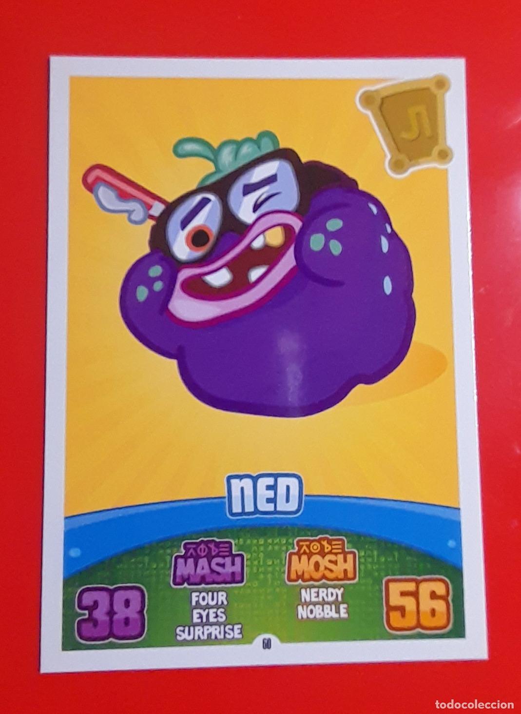 Trading cards: 60 - Ned - TOPPS - MOSHI MONSTERS MASH UP Series 3: CODE BREAKERS (2012) - Foto 1