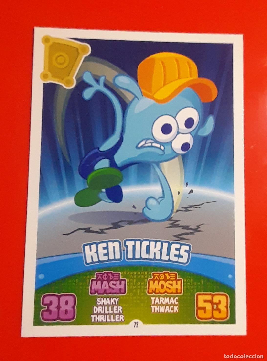 Trading cards: 72 - Ken Tickles - TOPPS - MOSHI MONSTERS MASH UP Series 3: CODE BREAKERS (2012) - Foto 1