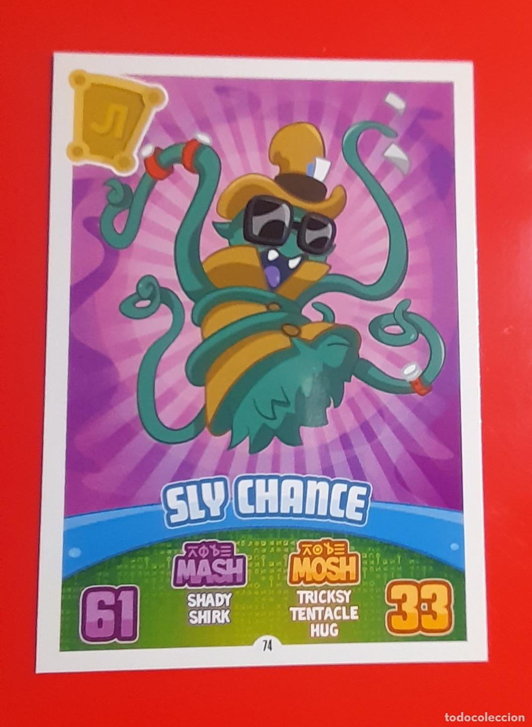 Trading cards: 74 - Sly Chance - TOPPS - MOSHI MONSTERS MASH UP Series 3: CODE BREAKERS (2012) - Foto 1