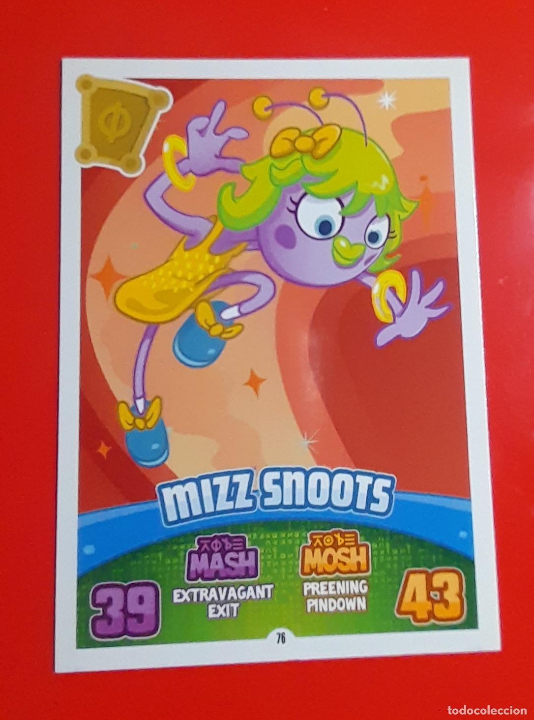 Trading cards: 76 - Mizz Snoots - TOPPS - MOSHI MONSTERS MASH UP Series 3: CODE BREAKERS (2012) - Foto 1