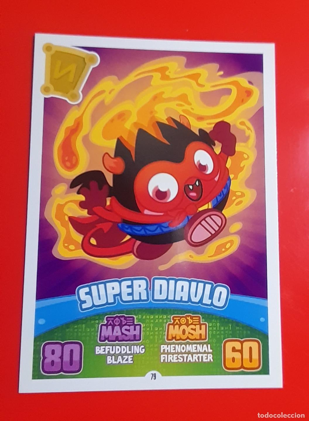 Trading cards: 79 - Super Diavlo - TOPPS - MOSHI MONSTERS MASH UP Series 3: CODE BREAKERS (2012) - Foto 1