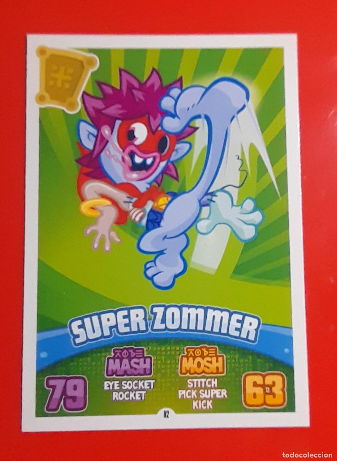 Trading cards: 82 - Super Zommer - TOPPS - MOSHI MONSTERS MASH UP Series 3: CODE BREAKERS (2012) - Foto 1