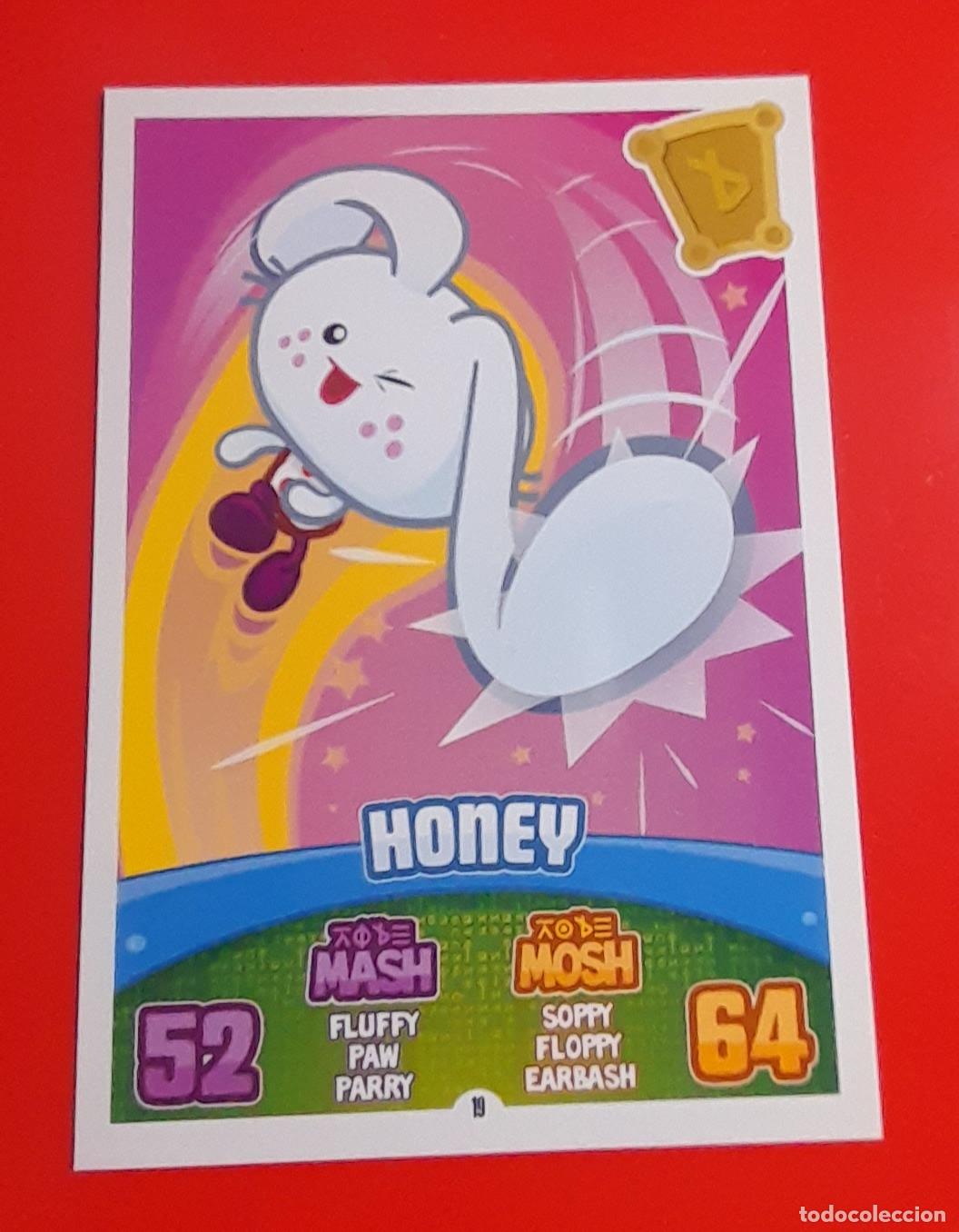 Trading cards: 19 - Honey - TOPPS - MOSHI MONSTERS MASH UP Series 3: CODE BREAKERS (2012) - Foto 1