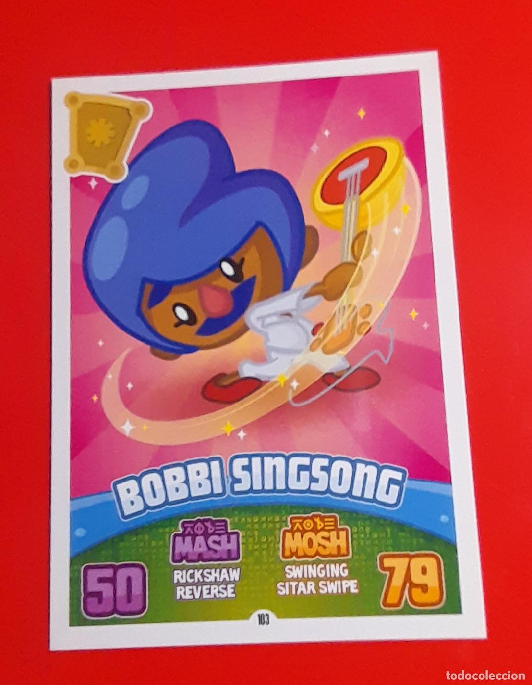 Trading cards: 103 - Bobbi SingSong - TOPPS - MOSHI MONSTERS MASH UP Series 3: CODE BREAKERS (2012) - Foto 1