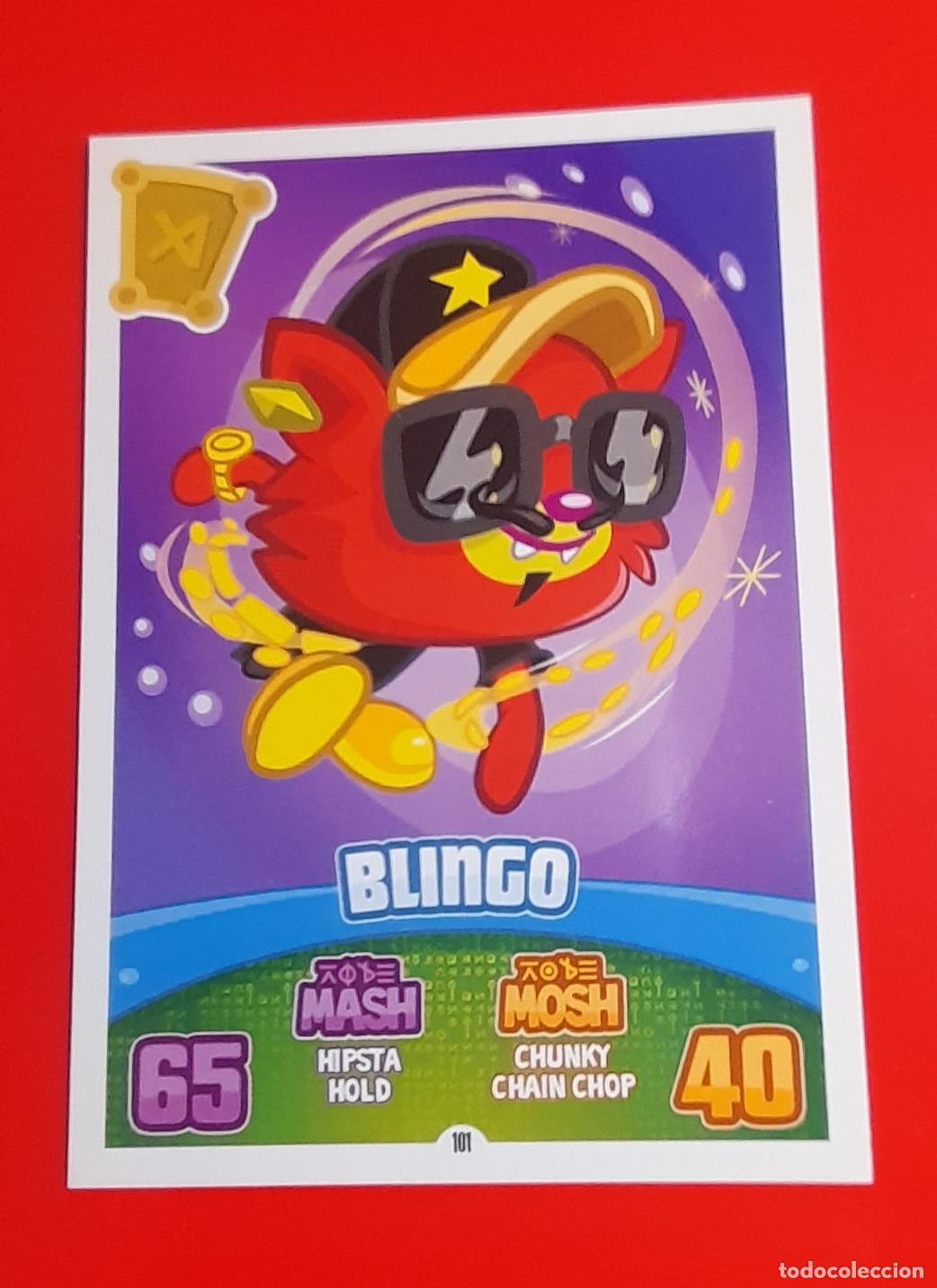 Trading cards: 101 - Blingo - TOPPS - MOSHI MONSTERS MASH UP Series 3: CODE BREAKERS (2012) - Foto 1