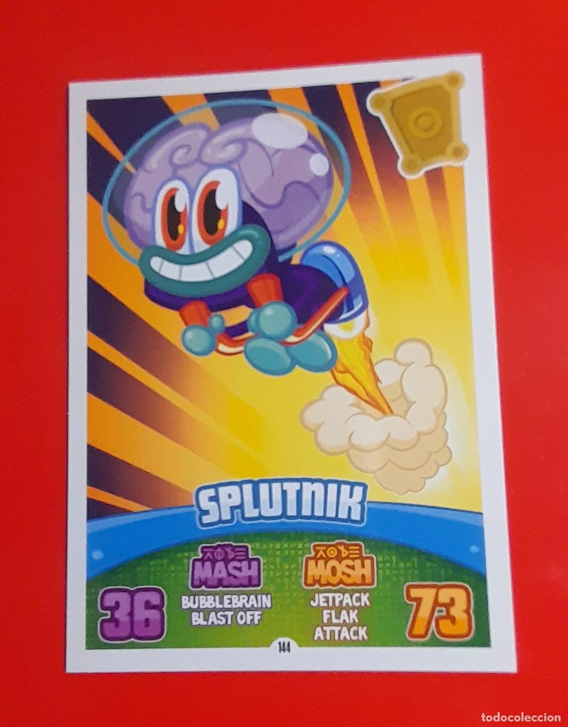 Trading cards: 144 - Splutnik - TOPPS - MOSHI MONSTERS MASH UP Series 3: CODE BREAKERS (2012) - Foto 1