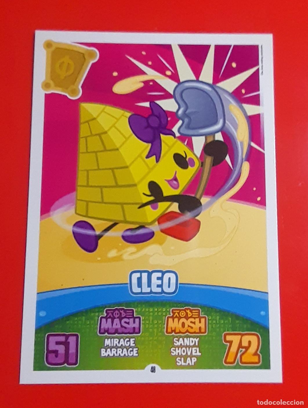 Trading cards: 48 - Cleo - TOPPS - MOSHI MONSTERS MASH UP Series 3: CODE BREAKERS (2012) - Foto 1