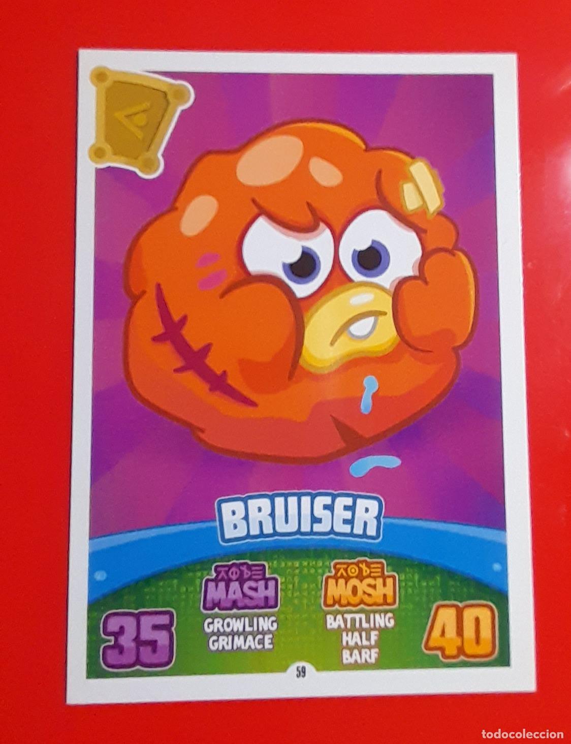 Trading cards: 59 - Bruiser - TOPPS - MOSHI MONSTERS MASH UP Series 3: CODE BREAKERS (2012) - Foto 1