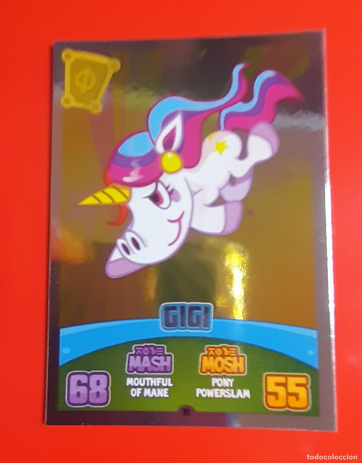 Trading cards: 191 - Gigi - Mirror Foil - TOPPS - MOSHI MONSTERS MASH UP Series 3: CODE BREAKERS (2012) - Foto 1
