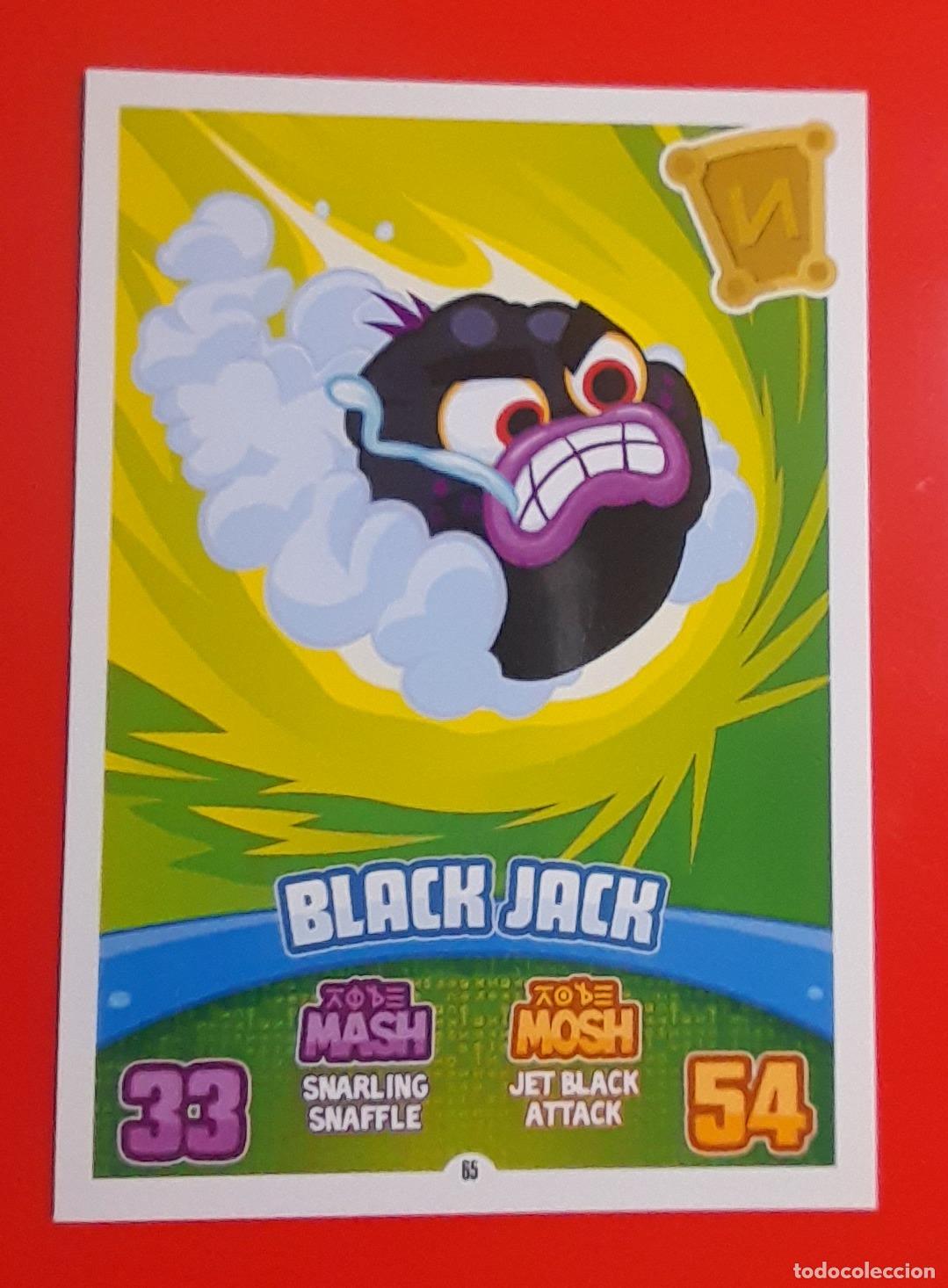 Trading cards: 65 - Black Jack - TOPPS - MOSHI MONSTERS MASH UP Series 3: CODE BREAKERS (2012) - Foto 1
