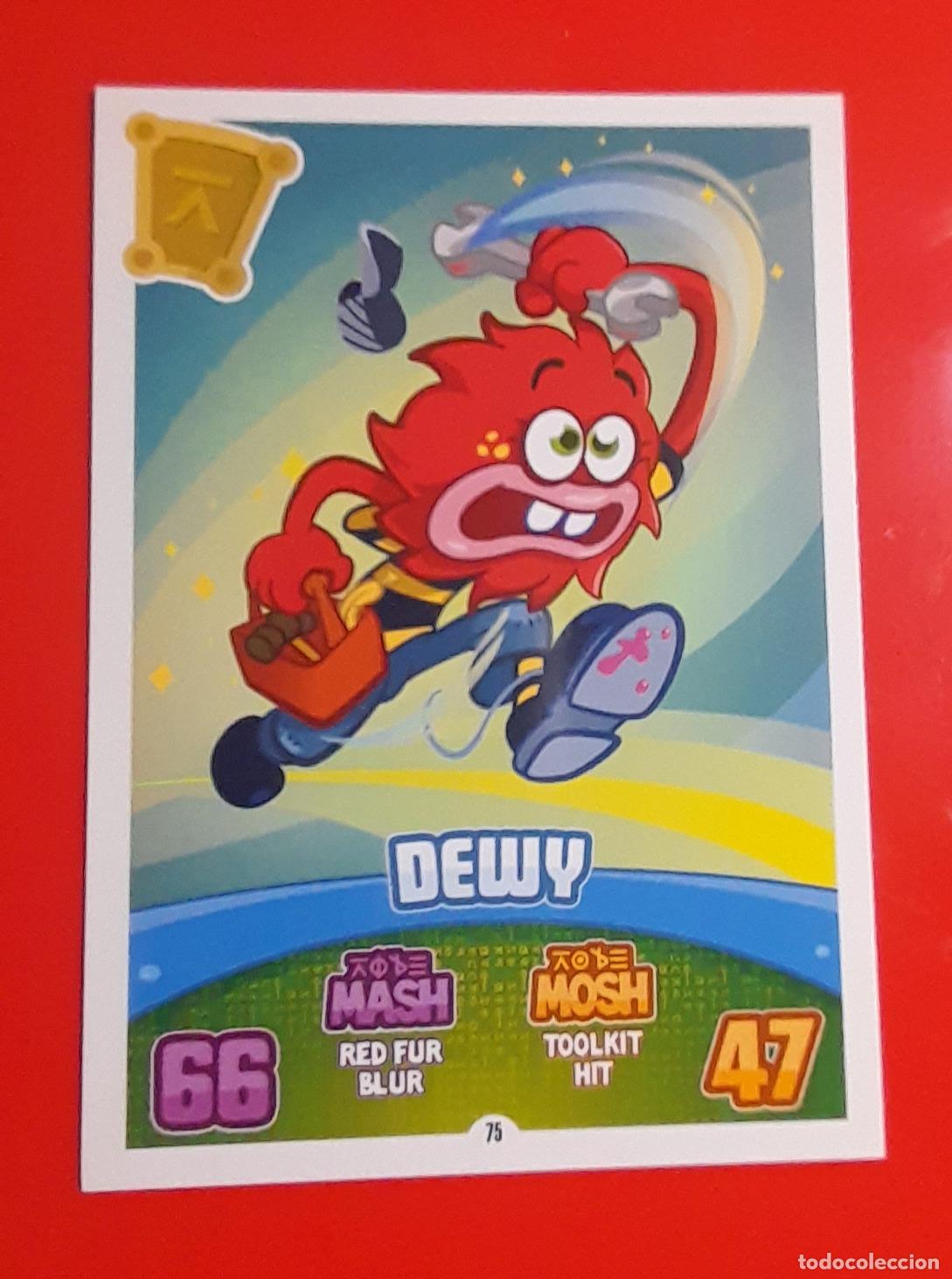 Trading cards: 75 - Dewy - TOPPS - MOSHI MONSTERS MASH UP Series 3: CODE BREAKERS (2012) - Foto 1