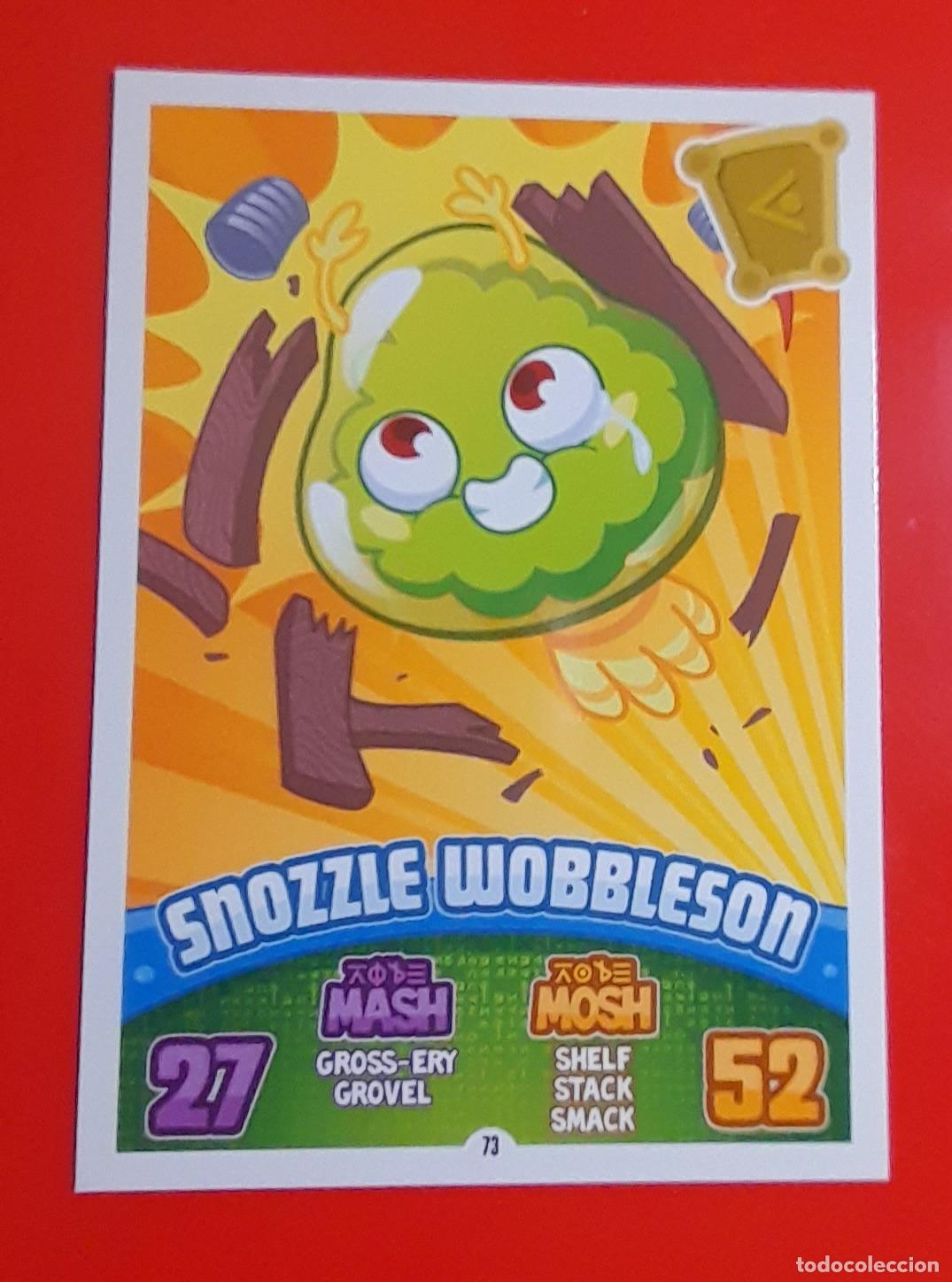 Trading cards: 73 - Snozzle Wobbleson - TOPPS - MOSHI MONSTERS MASH UP Series 3: CODE BREAKERS (2012) - Foto 1