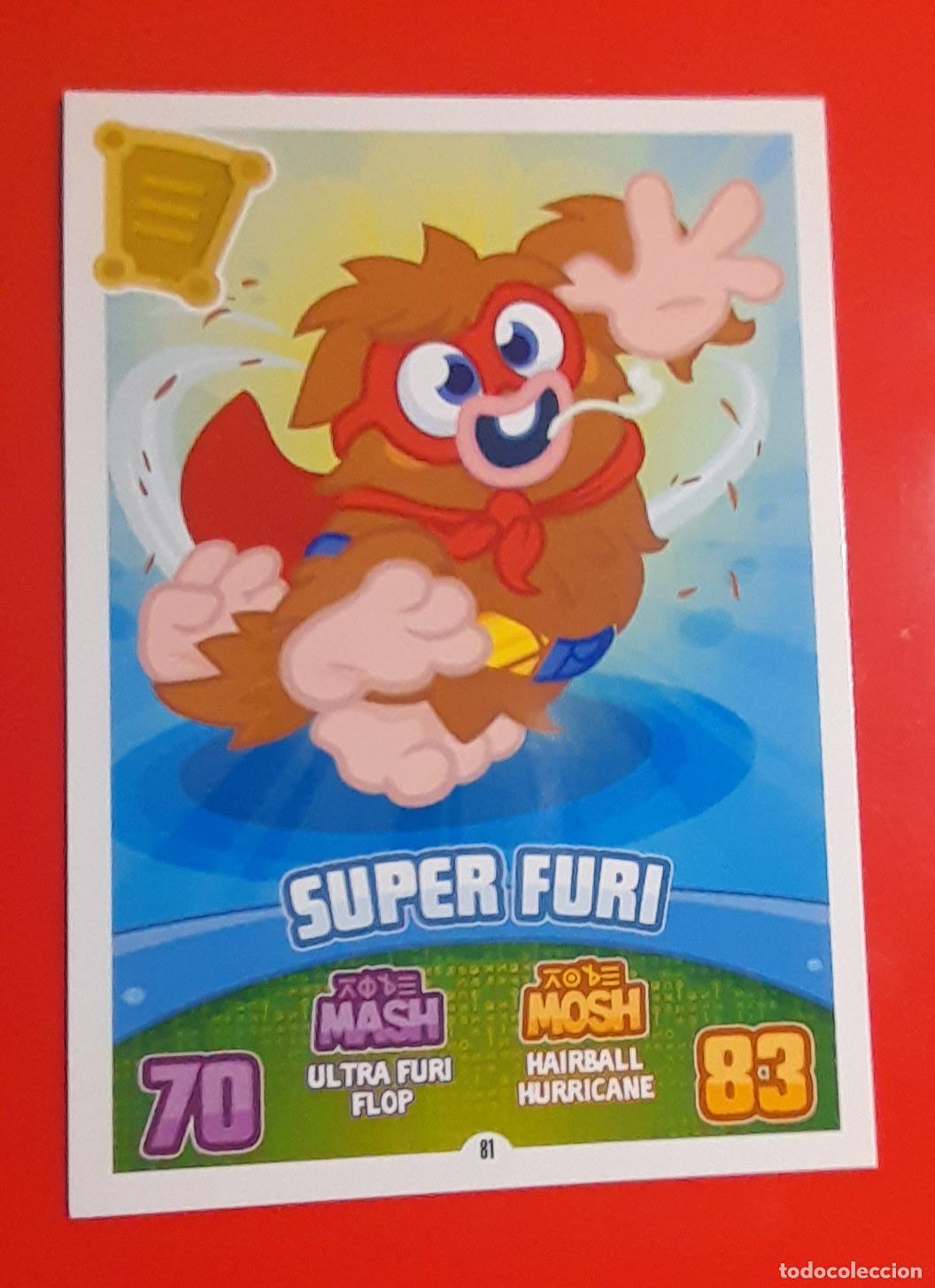 Trading cards: 81 - Super Furi - TOPPS - MOSHI MONSTERS MASH UP Series 3: CODE BREAKERS (2012) - Foto 1