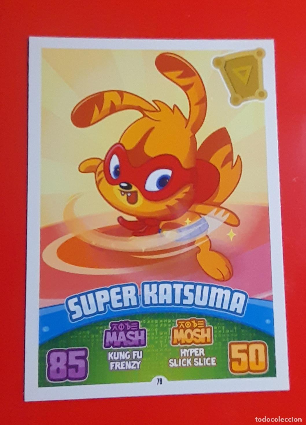 Trading cards: 78 - Super Katsuma - TOPPS - MOSHI MONSTERS MASH UP Series 3: CODE BREAKERS (2012) - Foto 1
