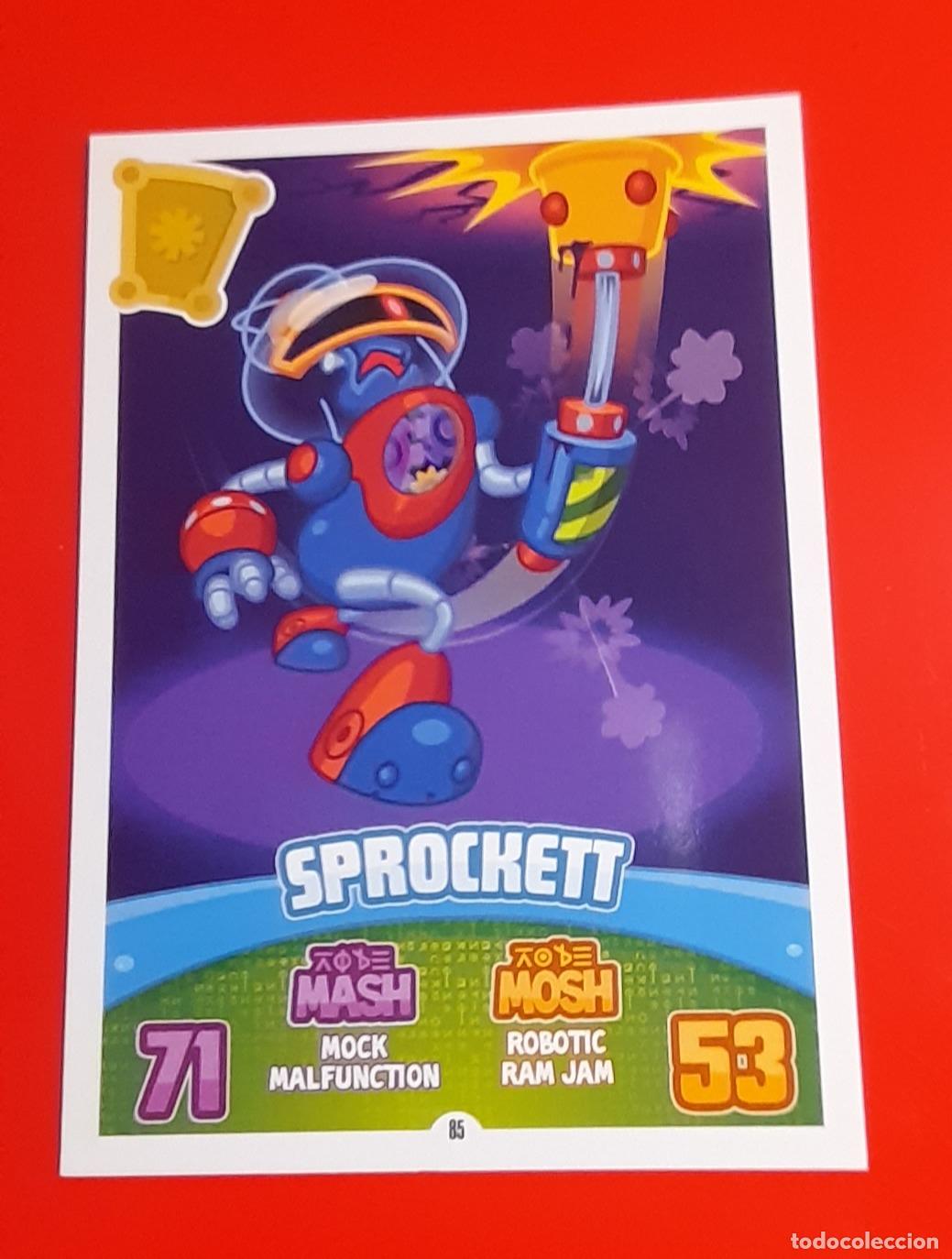 Trading cards: 85 - Sprockett - TOPPS - MOSHI MONSTERS MASH UP Series 3: CODE BREAKERS (2012) - Foto 1