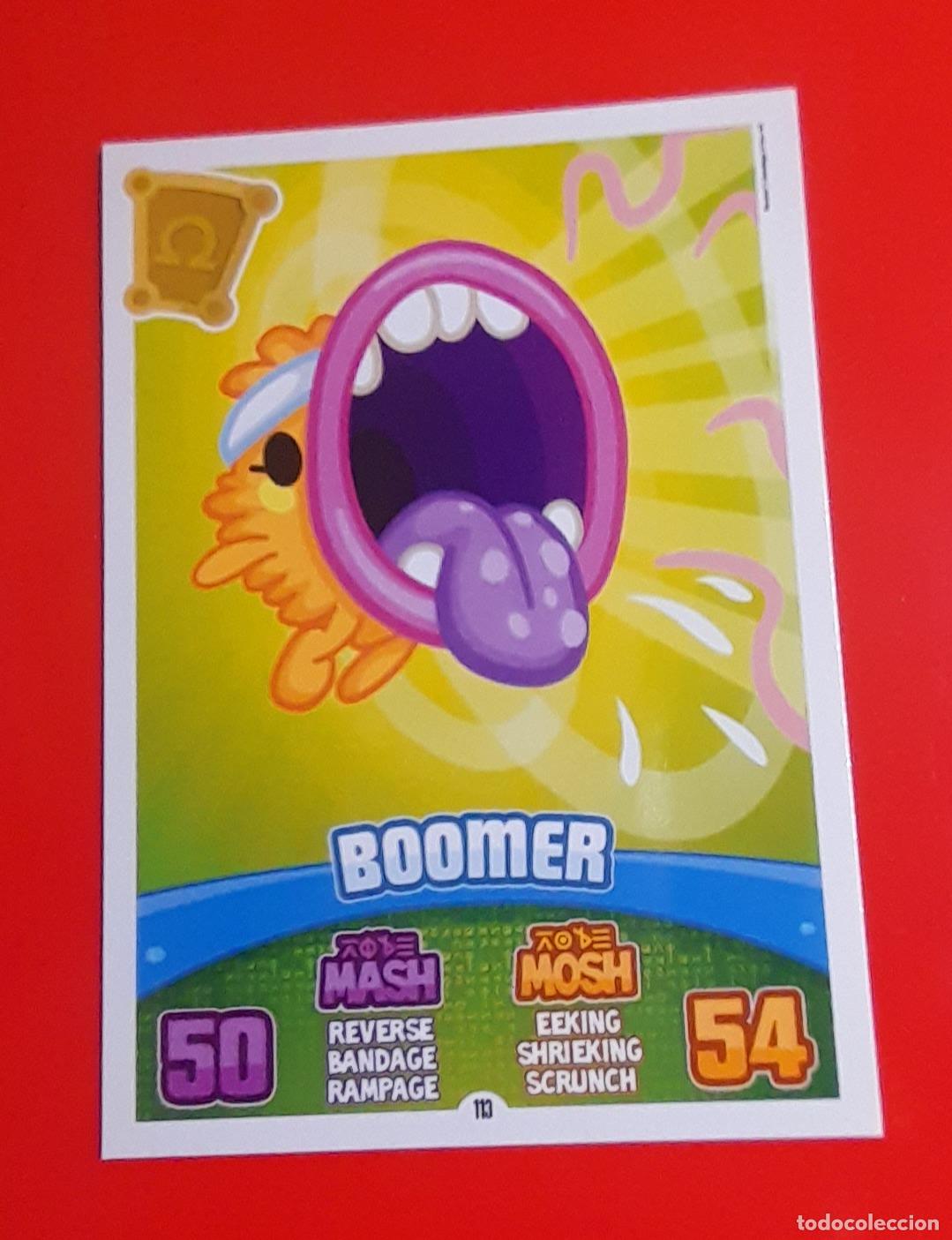 Trading cards: 113 - Boomer - TOPPS - MOSHI MONSTERS MASH UP Series 3: CODE BREAKERS (2012) - Foto 1