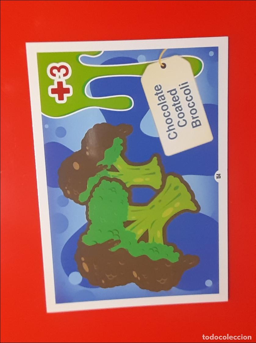 Trading cards: 154 - Chocolate Coated Broccoli - TOPPS - MOSHI MONSTERS MASH UP Series 3: CODE BREAKERS (2012) - Foto 1