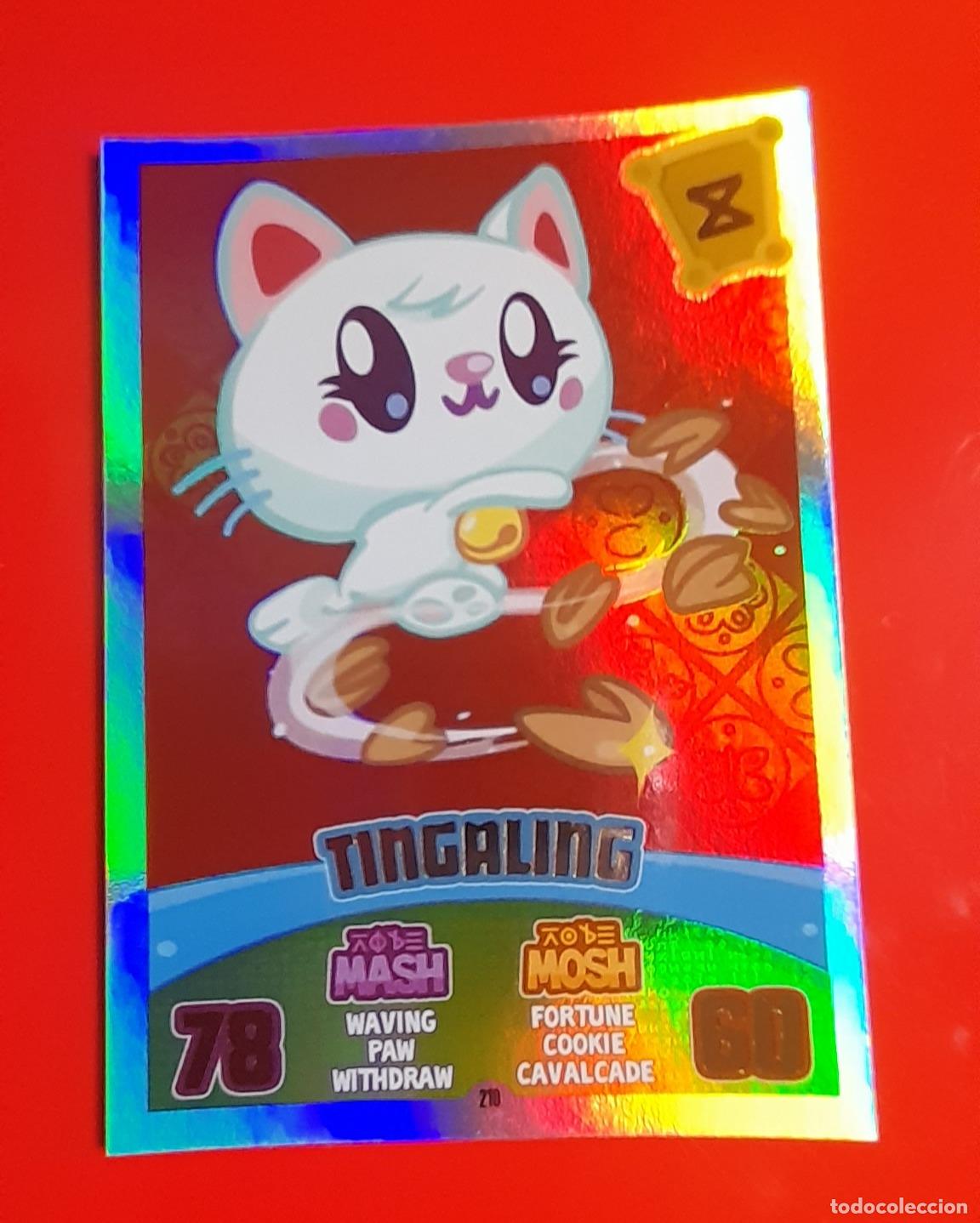 Trading cards: 210 - Tingaling - Rainbow Foil - TOPPS - MOSHI MONSTERS MASH UP Series 3: CODE BREAKERS (2012) - Foto 1