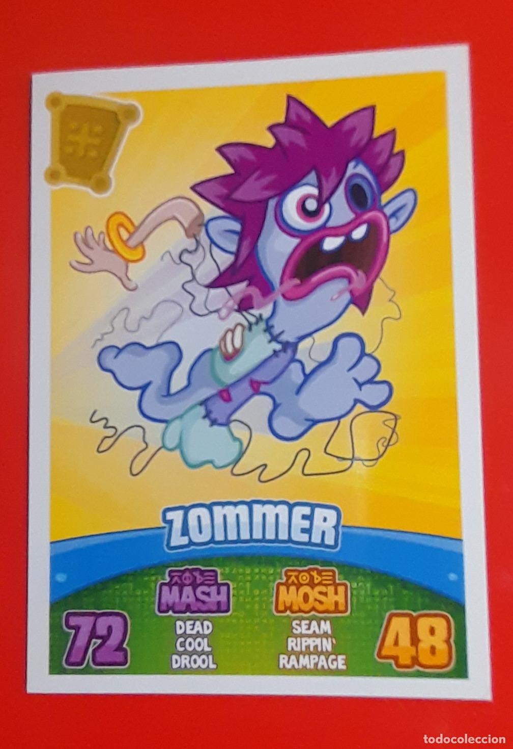 Trading cards: Zommer - Sin n&uacute;mero - TOPPS - MOSHI MONSTERS MASH UP Series 3: CODE BREAKERS (2012) - Foto 1