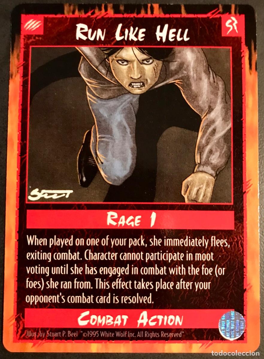 Cartes &agrave; &Eacute;changer: Rage - Limited - Run Like Hell