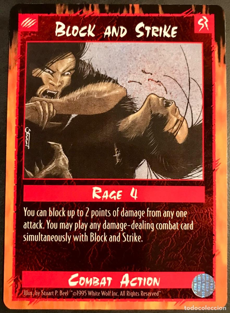Trading Cards: Rage - Limited - Block and Strike
