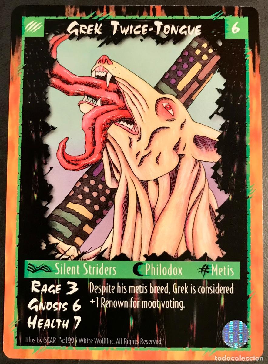 Cartes &agrave; &Eacute;changer: Rage - Limited - Grek Twice-Tongue