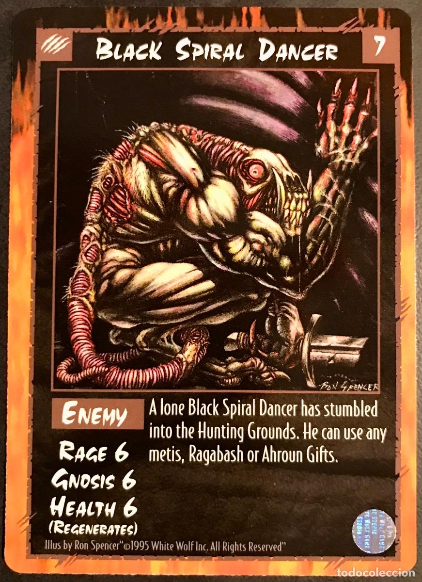 Cartes &agrave; &Eacute;changer: Rage - Limited - Black Spiral Dancer