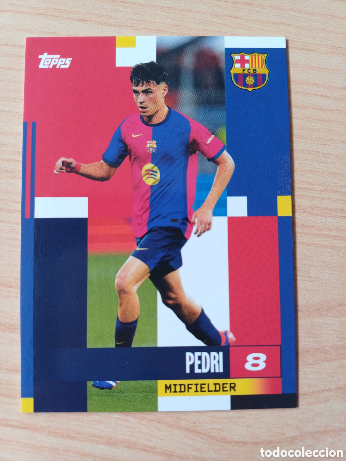 Figurine Collezionabili: #14 PEDRI TOPPS FC BARCELONA SET 2024
