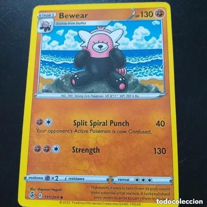 Trading cards: CROMO POKEMON. BEWEAR 151/264 - Foto 1