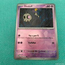 Duskull Reverse - carte Pokémon anglaise 035/131 Prismatic Evolutions PREEN Duskull Reverse - carte Pokémon anglaise 035/131 Prismatic Evolutions PREEN