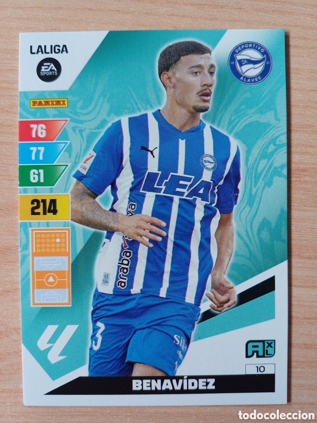 Sammelkarten: #010 BENAVIDEZ UD ALAVES PANINI ADRENALYN XL 2023-24