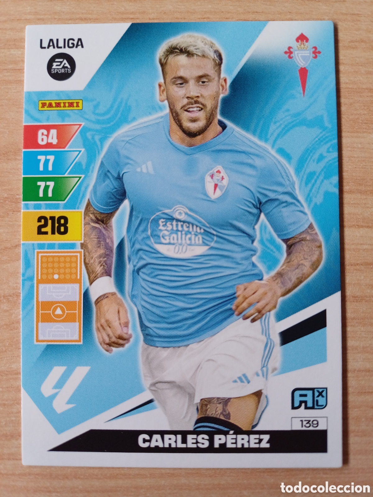 Figurine Collezionabili: #139 CARLES PEREZ RC CELTA DE VIGO PANINI ADRENALYN XL 2023-24