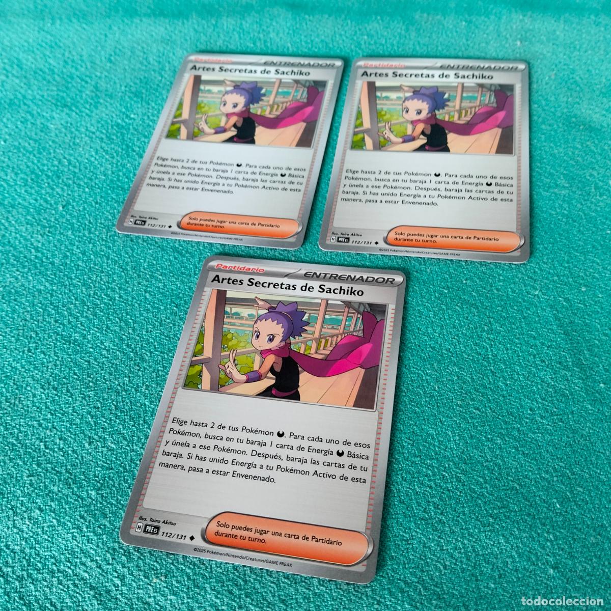 1u artes secretas de sachiko 112/131 carta pok - Compra venta en  todocoleccion