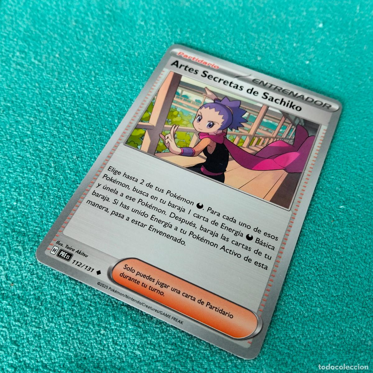 1u artes secretas de sachiko 112/131 carta pok - Compra venta en  todocoleccion