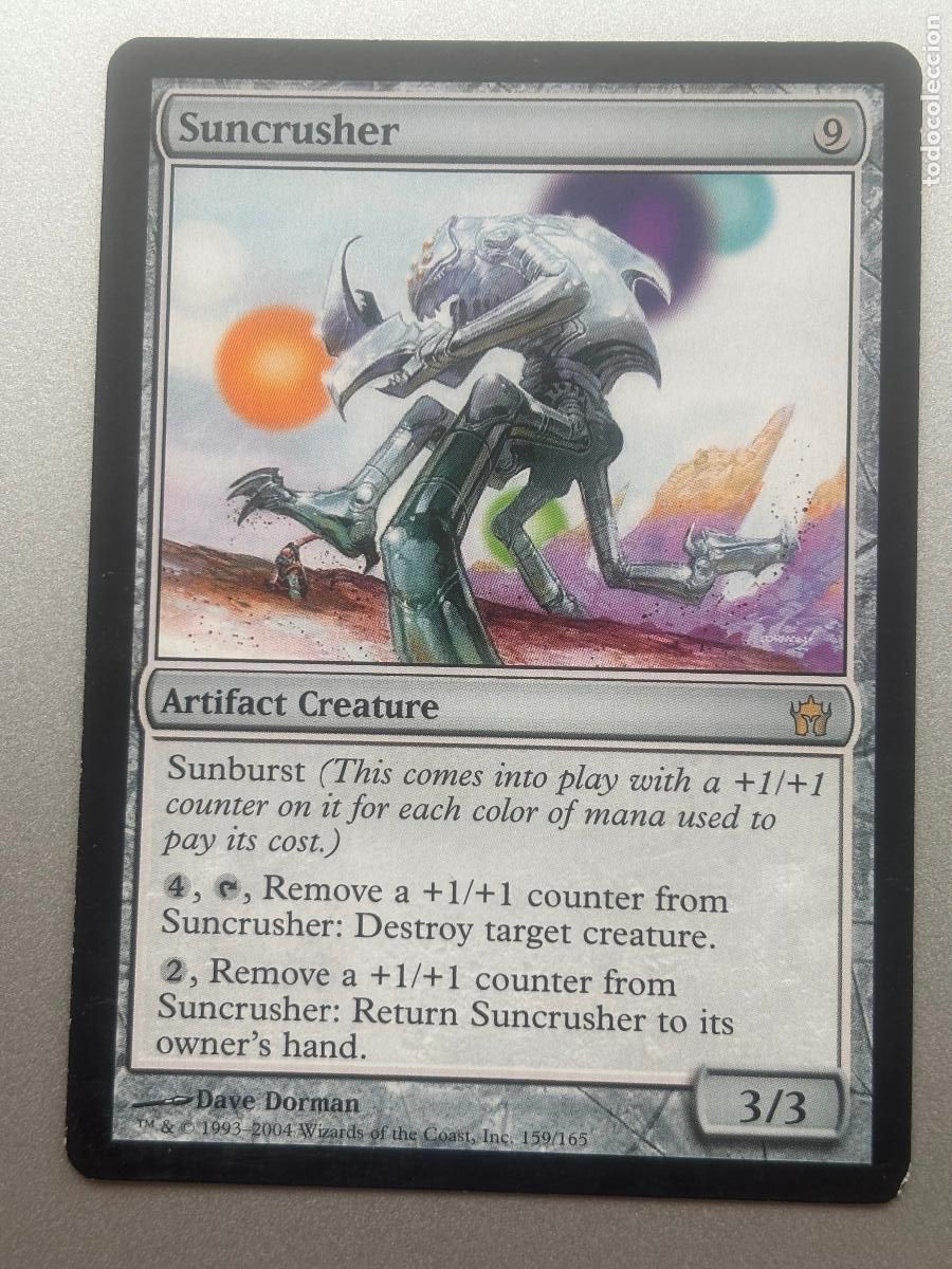 Trading cards: MAGIC THE GATHERING - SUNCRUSHER ( FIFTH DAWN ) - Foto 1