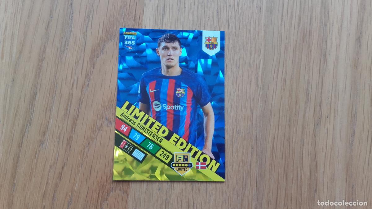 Trading cards: barcelona christensen panini adrenalyn limited edition 365 fifa 2023 limitada 2022 card